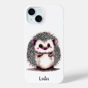 Cute Hedgehog iPhone 15 Case
