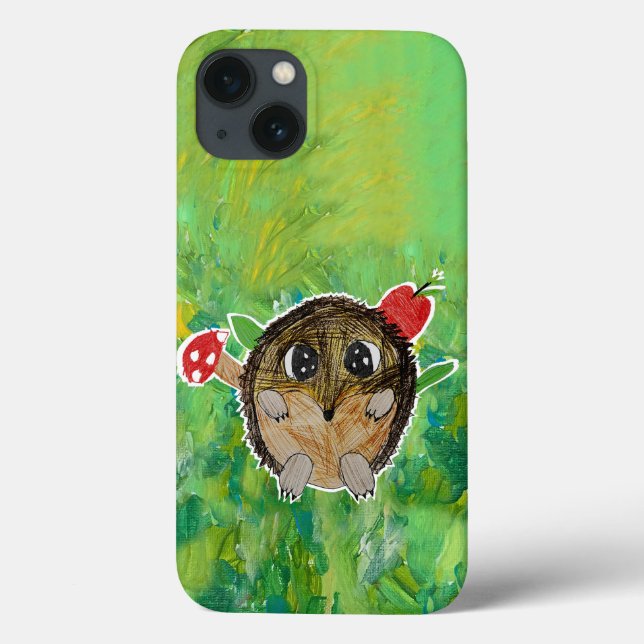 Cute Hedgehog Case-Mate iPhone Case (Back)