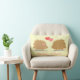 Cute Hedgehog Couple in Love Lumbar Cushion (Chair)