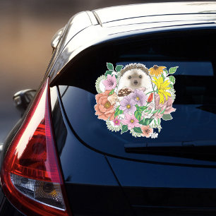 Cute Hedgehog Flowers
