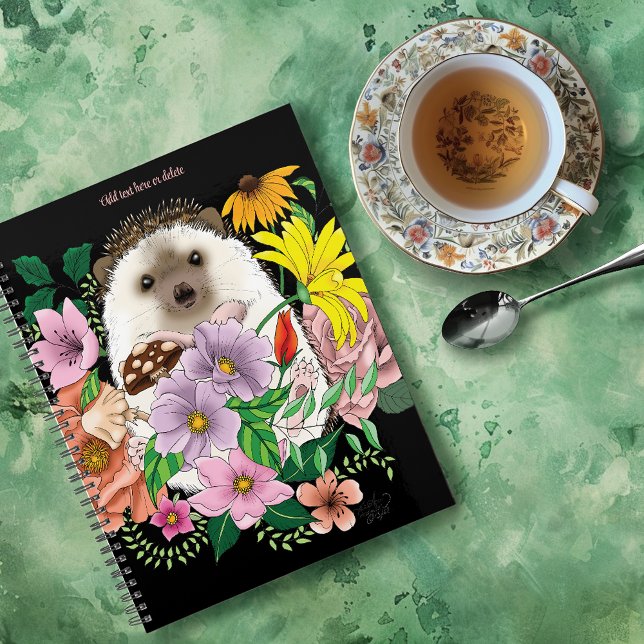 Cute Hedgehog Flowers Planner (Creator Uploaded)
