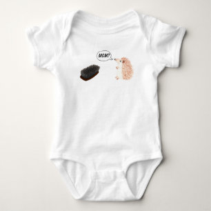 Cute Hedgehog funny onsie Baby Bodysuit