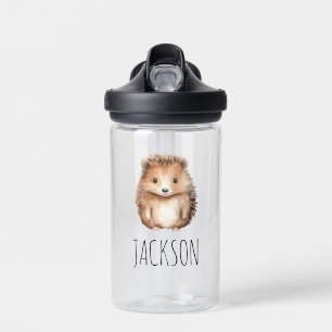 Cute Hedgehog! Gender neutral custom Water Bottle