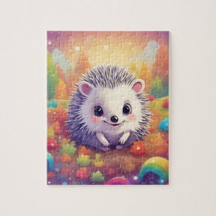 Cute Hedgehog Jigsaw Puzzle