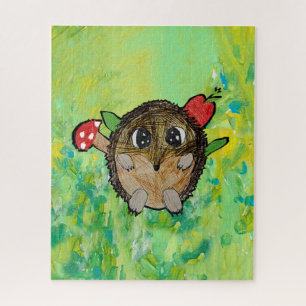 Cute Hedgehog Jigsaw Puzzle