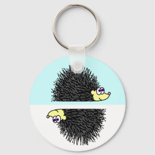 Cute Hedgehog Keychain