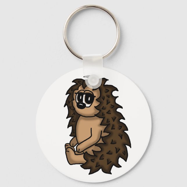 cute hedgehog keychain (Front)