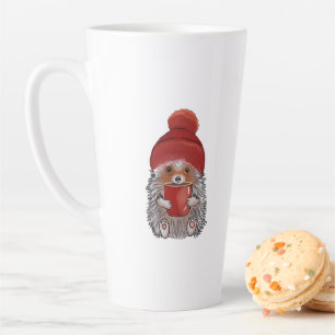 Cute Hedgehog Latte Mug