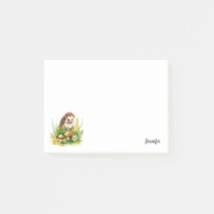 Cute Hedgehog Post-it Notes