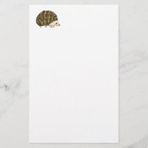 Cute hedgehog stationery