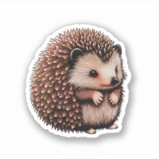 Cute Hedgehog Sticker