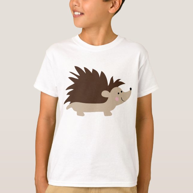 Cute Hedgehog T-Shirt (Front)