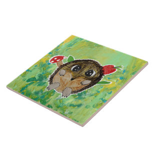 Cute Hedgehog Tile