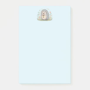 Cute Hedgehog with Lantern Post-it Notes