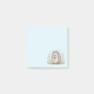 Cute Hedgehog with Lantern Post-it Notes