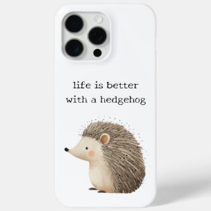 Cute Hedgehogs iPhone 15 Pro Max Case