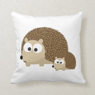 Cute Hedgehogs Cushion