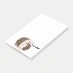 Cute Hedgehogs Post-it Notes
