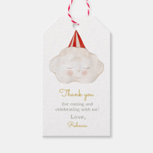 Cute Hello Baby Cloud Baby Shower  Gift Tags
