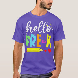 Cute Hello PreK Outfit Happy Last Day Of School  T-Shirt