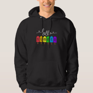 Cute Hello Summer Happy Last Day Of School Teacher Hoodie