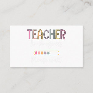 Cute Helping Small Hands OT Paediatrics Occupation Business Card
