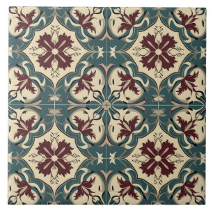 Cute Heritage pattern themed Tile