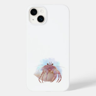 Cute hermit crab sketch Case-Mate iPhone 14 plus case