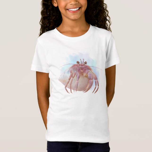 Cute hermit crab sketch T-Shirt (Front)