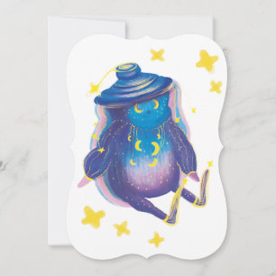 cute hero greeting card