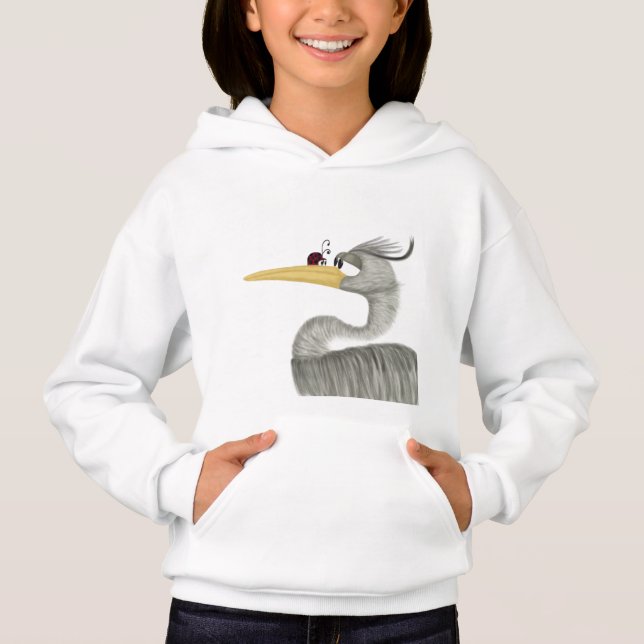 Cute Heron and Ladybug (Front)