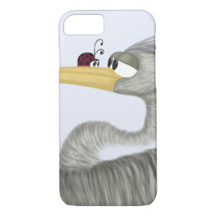 Cute Heron and Ladybug iPhone 8/7 Case