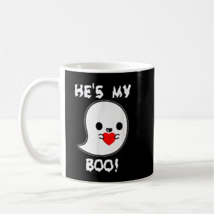 Cute He's my boo! ghosthirt by Halloween Hugs Coffee Mug
