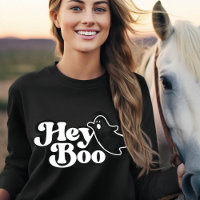 Cute Hey Boo Funny Ghost Halloween