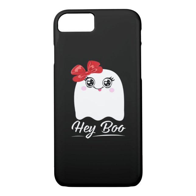 Cute Hey Boo Halloween Case-Mate iPhone Case (Back)