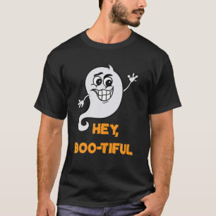 Cute Hey Boo-Tiful Ghost Costume For Halloween Par T-Shirt