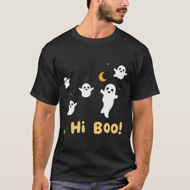 Cute "Hi Boo!" T-Shirt (Front)
