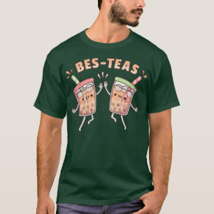 Cute High Five BesTeas Bestie Funny T-Shirt
