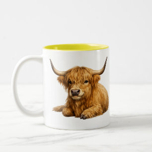 Cute Highland Cow Coffee Mug