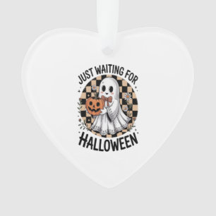 Cute Highland Cow Halloween (2) Ornament