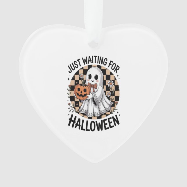 Cute Highland Cow Halloween (2) Ornament (Front)