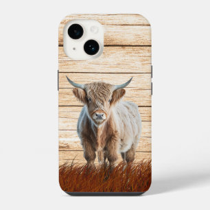Cute Highland Cow iPhone 14 Case