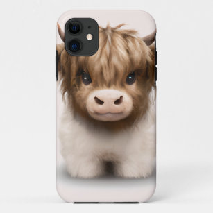 Cute Highlands Scottish Cow Case-Mate iPhone Case