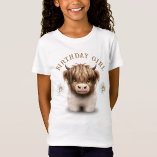 Cute Highlands Scottish Cow T-Shirt