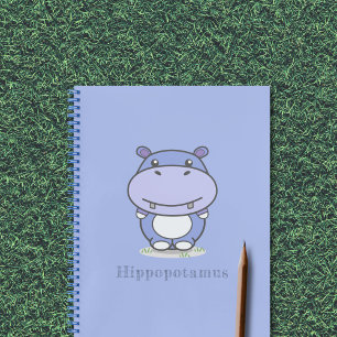 Cute Hippo Notebook