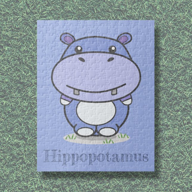 Cute Hippo Puzzle (Cute Hippo Puzzle)