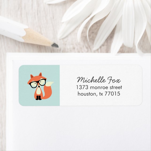 Cute Hipster Red Fox (Insitu)