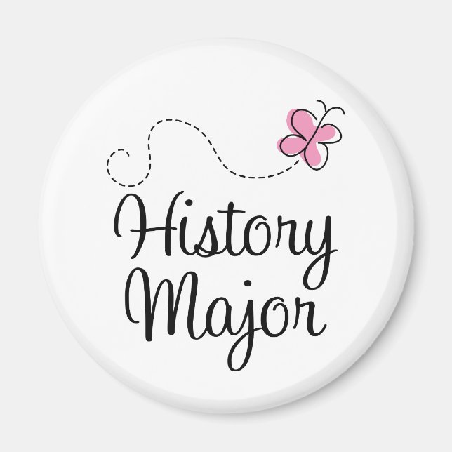 Cute History Major Gift Magnet (Front)