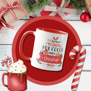 Cute Holiday Christmas Modern Typography Mug