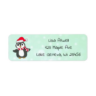 Cute Holiday Christmas Penguin